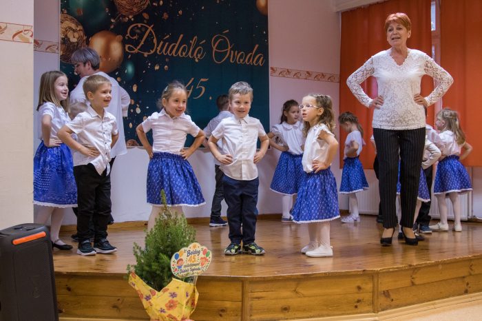 Ünnepi gálát rendezett a negyvenöt éves Dúdoló Tagóvoda